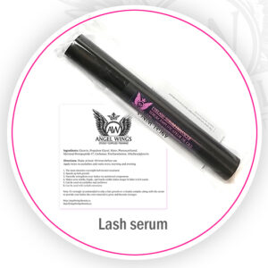 eyelash serum can be used with extensions keratin treatment