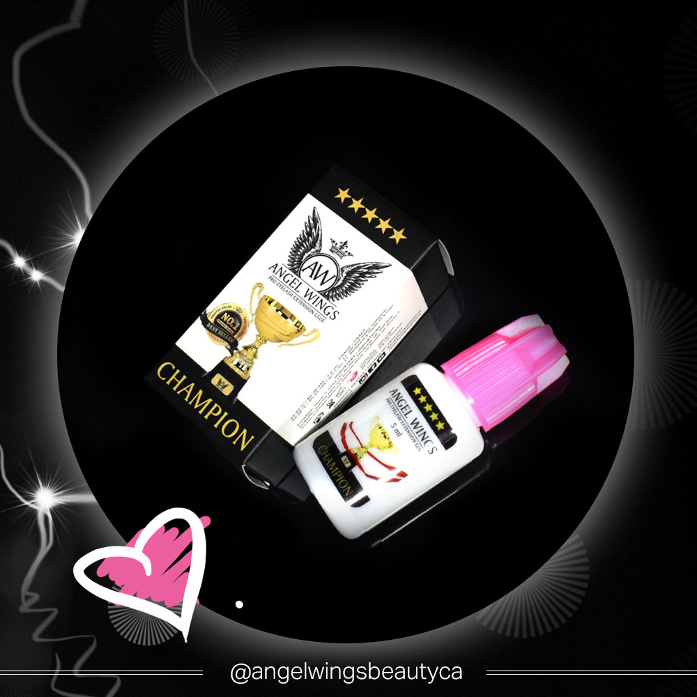 Angel Wings Champion Glue Black - Image 13