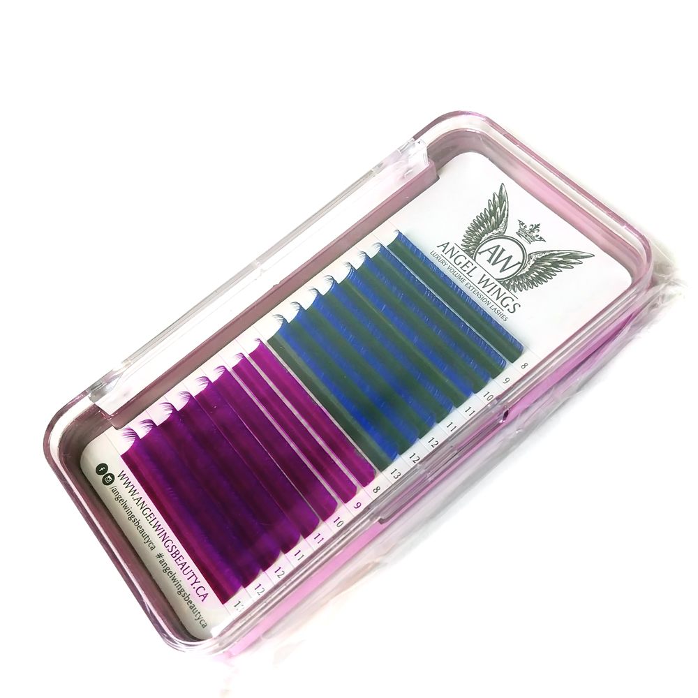 Buy 0.07 & 0.10 color eyelash extensions (8+8 lines) - Image 2