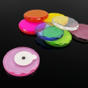 Jade stone, color glass (random color)