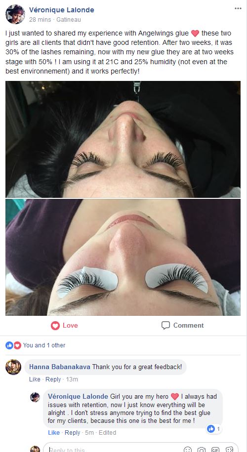 Angel Wings Champion Glue Black - Image 10